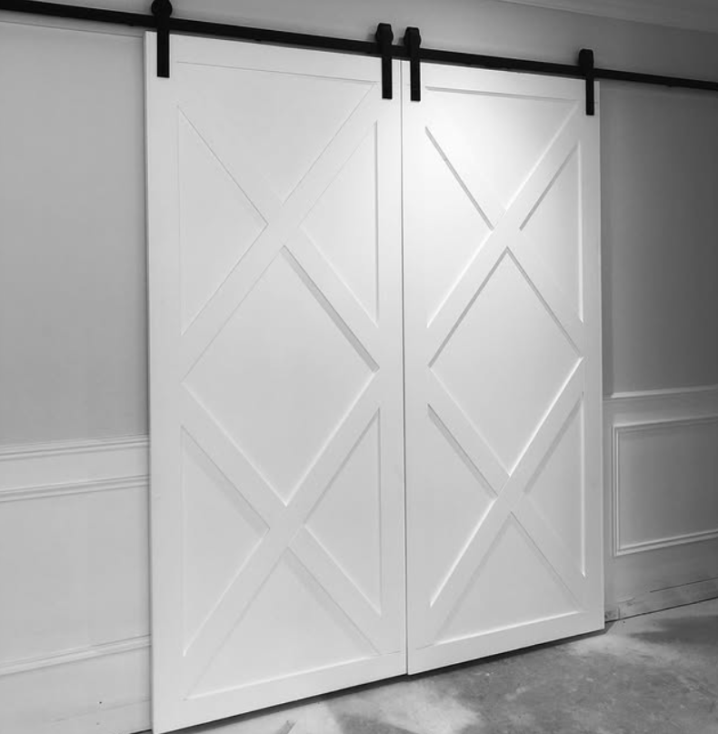 Double X Barn Door