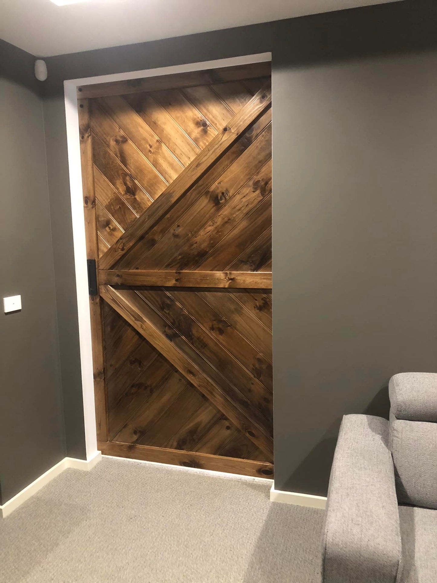 Fishbone Barn Door