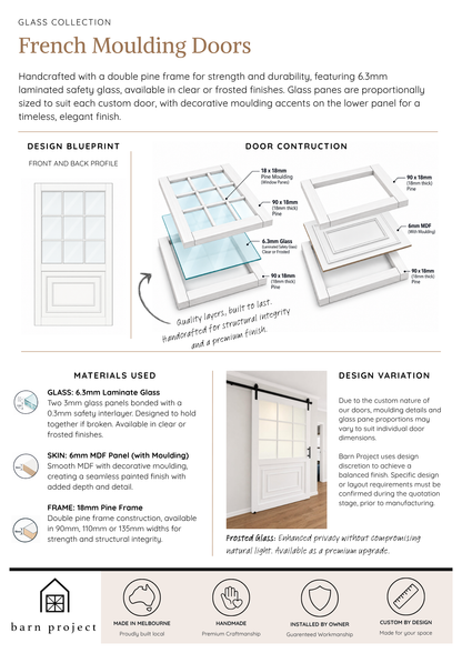 French Moulding Door
