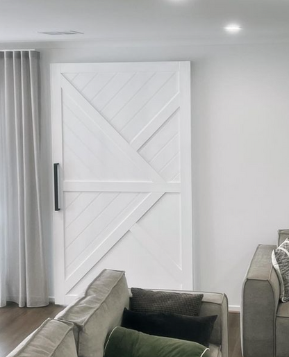 Fishbone Back Barn Door