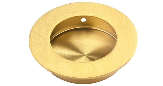 Gold Round Handle.